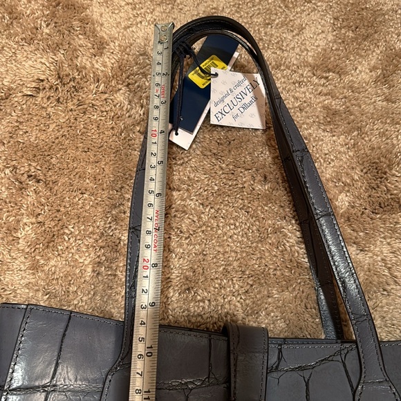 NWT DOONEY & BOURKE Tote, shoulder bag, satchel handbag, wallet, set steel blue - Picture 16 of 16